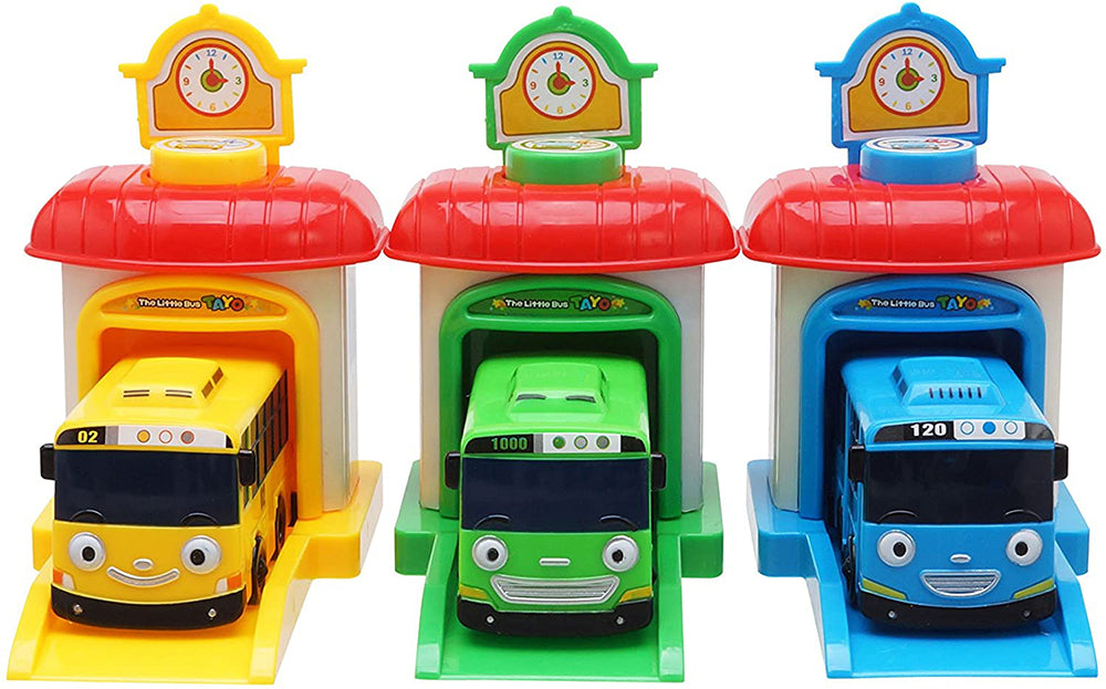 The Little Bus Tayo [ Regular Size Set] : Tayo-Shooting Car Station[Tayo Rogi Lani Station]