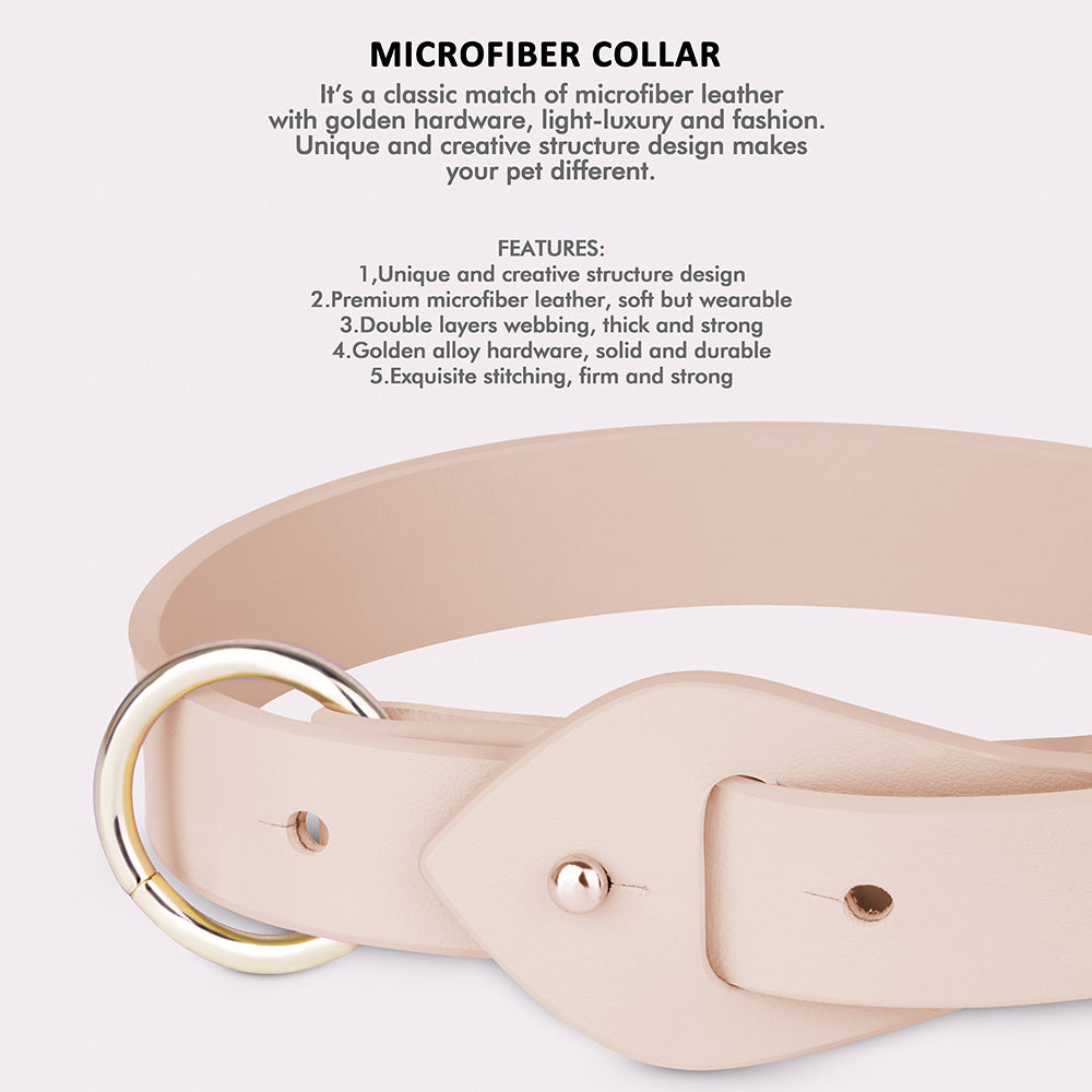 Fashionable Premium Microfiber Leather Collar [X902]Creative Structure